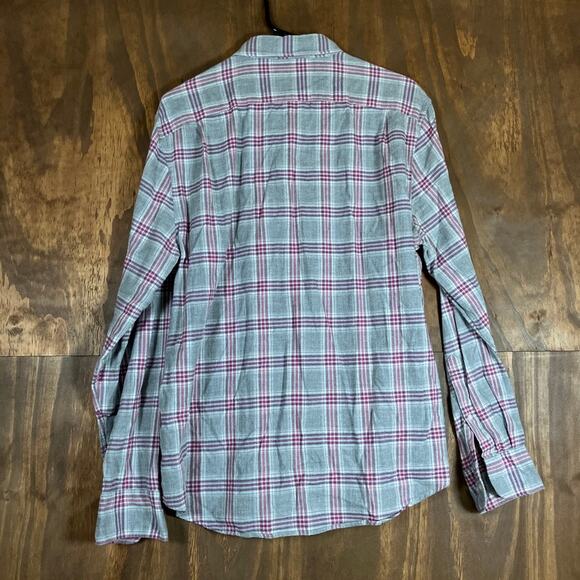 Bonobos Mens Shirt Multicolored Plaid Standard Fit Button Down Stretch Large - Picture 9 of 11